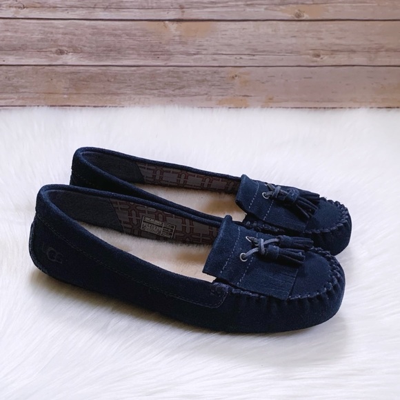 Navy ugg moccasins Clearance
